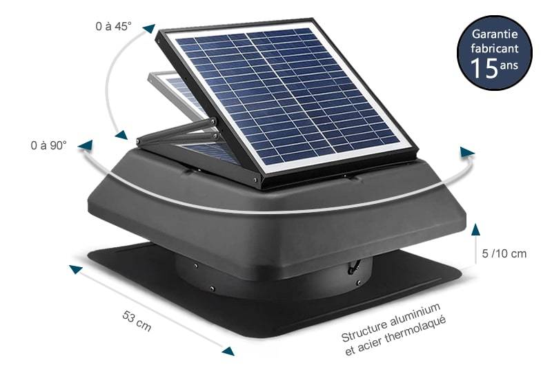 La société APB, vous propose désormais un système de ventilation de toiture